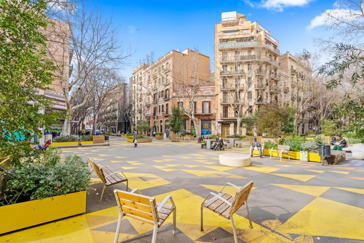 Апартаменты Flateli Borrell Барселона Экстерьер фото